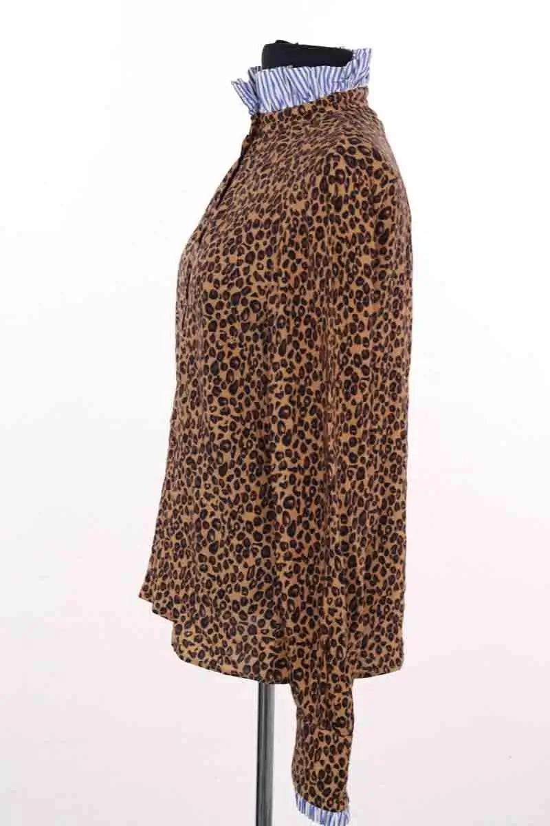 Chemise Ba&Sh Marron en Viscose