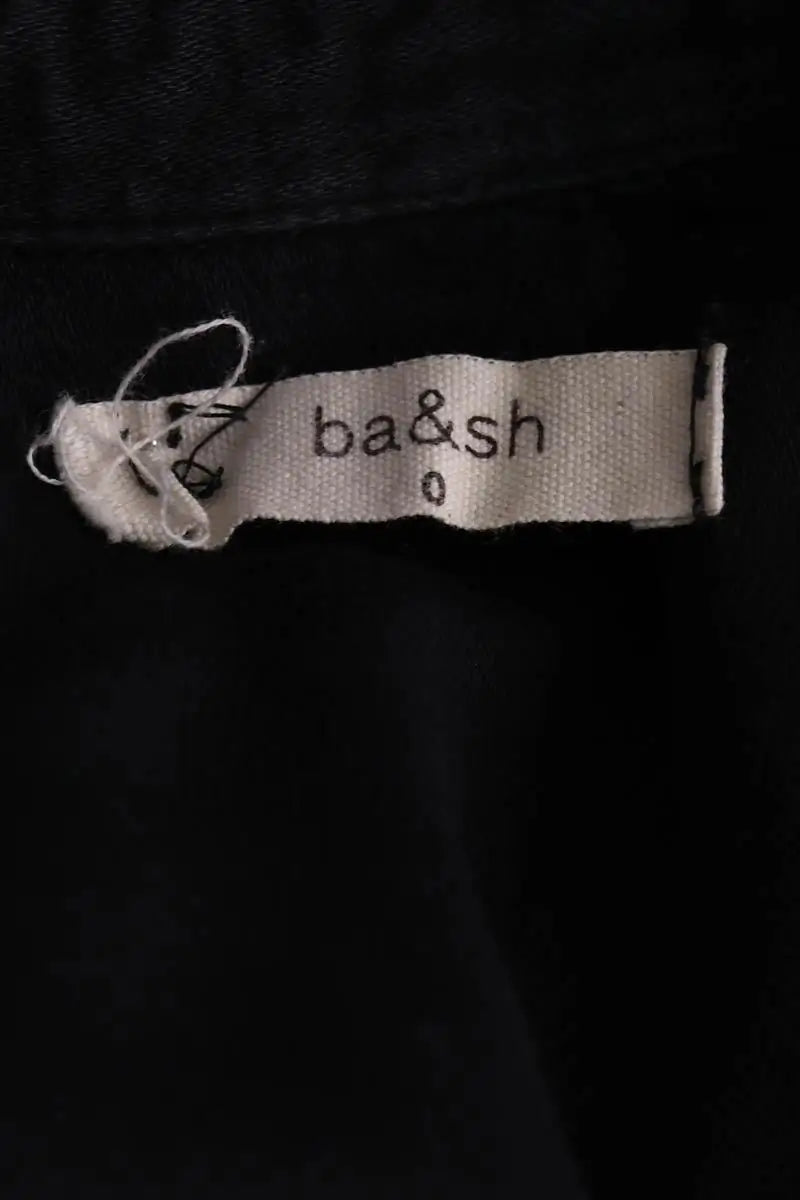 Chemise Ba&Sh Noir en Coton