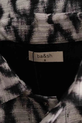 Chemise Ba&Sh Noir en Coton