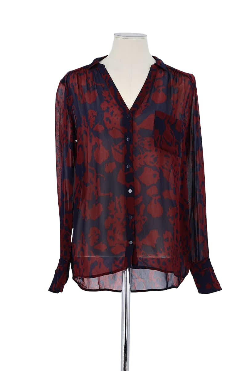 Chemise Bash Rouge en Viscose, taille XS - Seconde Main