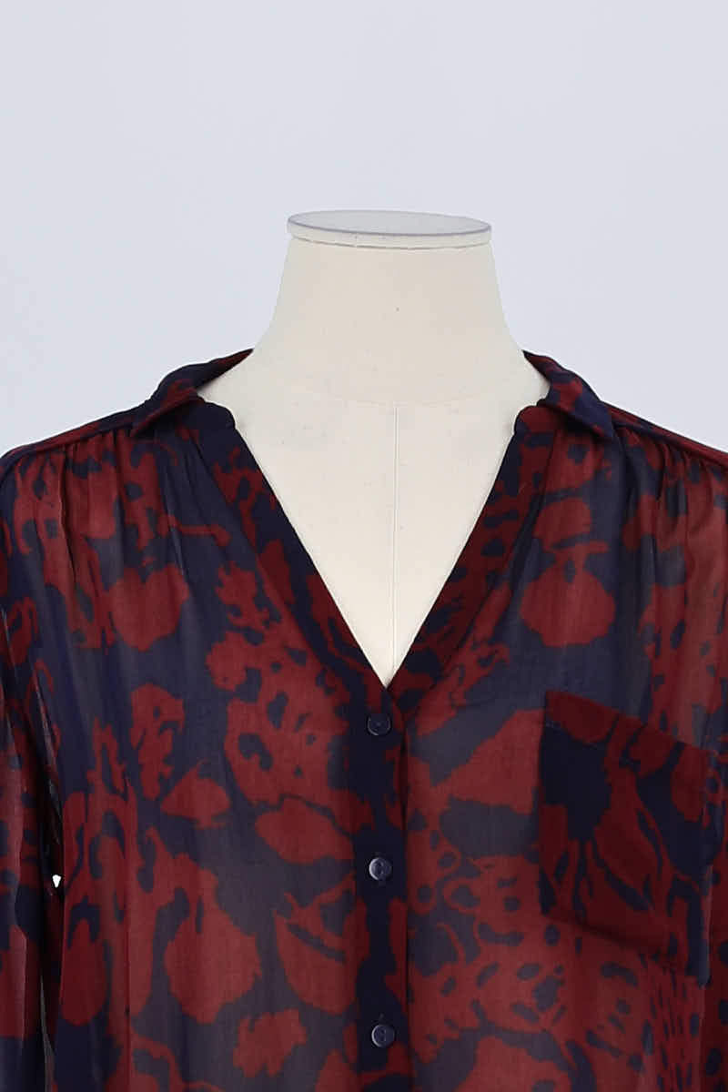 Chemise Bash Rouge en Viscose