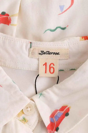 Chemise Bellerose Ecru en Viscose