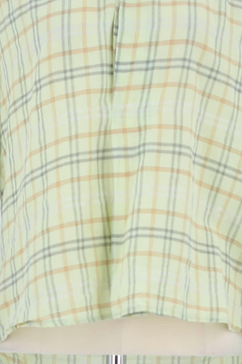 Chemise Bimba y Lola Vert en Coton