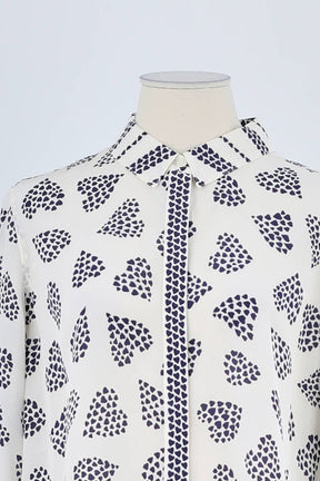 Chemise Boden Blanc en Soie