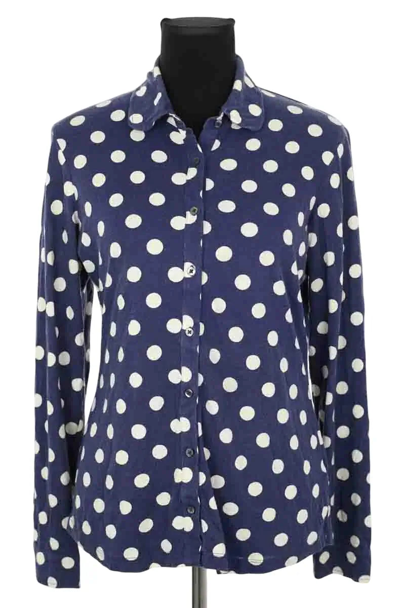 Chemise Boden Bleu en Coton, taille M - Seconde Main