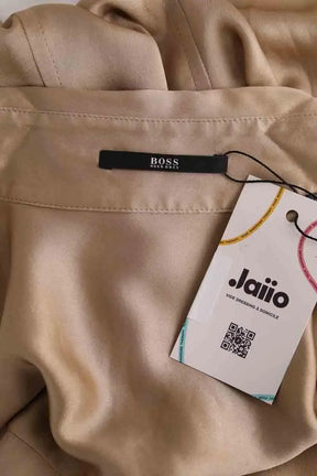 Chemise Boss Beige en Soie