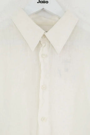 Chemise Boss Blanc en Lin