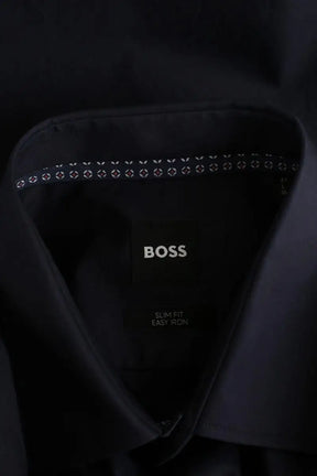 Chemise Boss Bleu en Coton