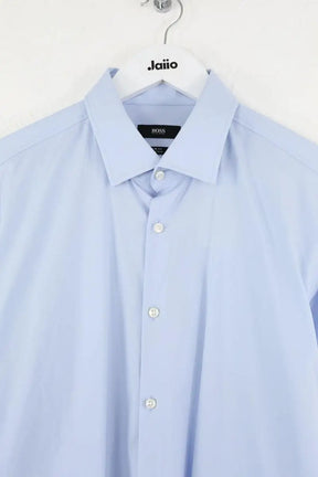 Chemise Boss Bleu en Coton