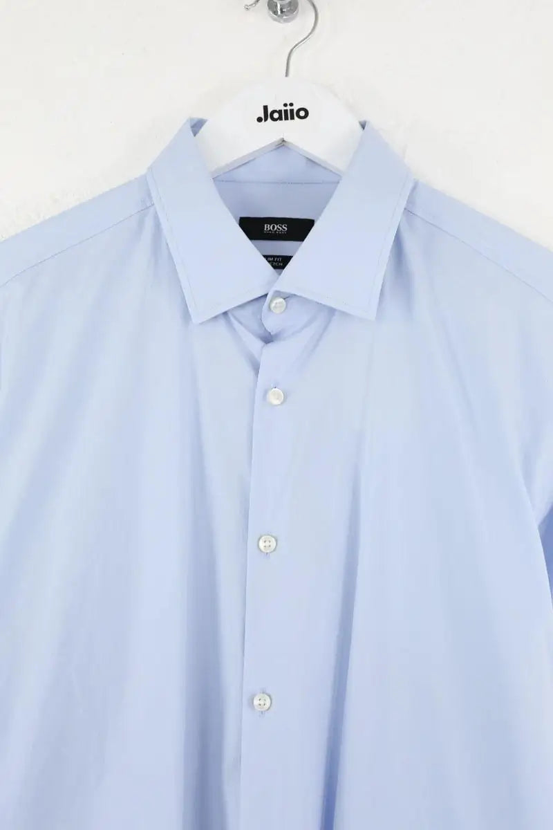 Chemise Boss Bleu en Coton