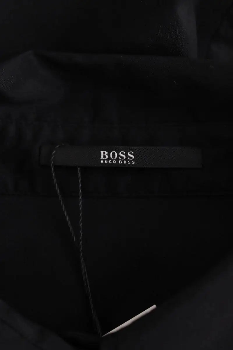 Chemise Boss Noir en Coton