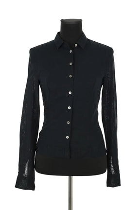 Chemise Boss Noir en Coton, taille S - Seconde Main