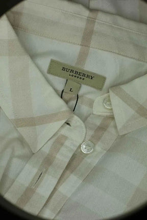 Chemise Burberry Beige en Coton