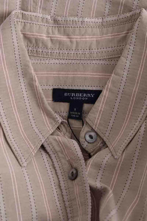 Chemise Burberry Gris en Coton