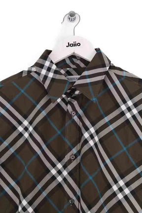 Chemise Burberry Kaki en Coton