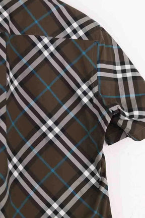 Chemise Burberry Kaki en Coton