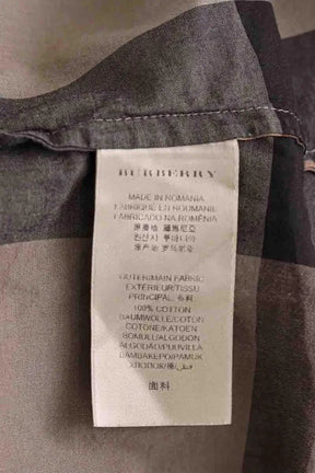 Chemise Burberry Marron en Coton