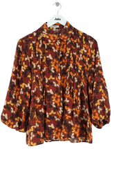 Chemise Burberry Marron en Soie, taille S - Seconde Main