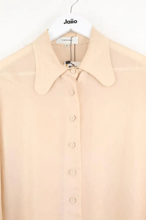 Chemise Carven Beige en Synthétique