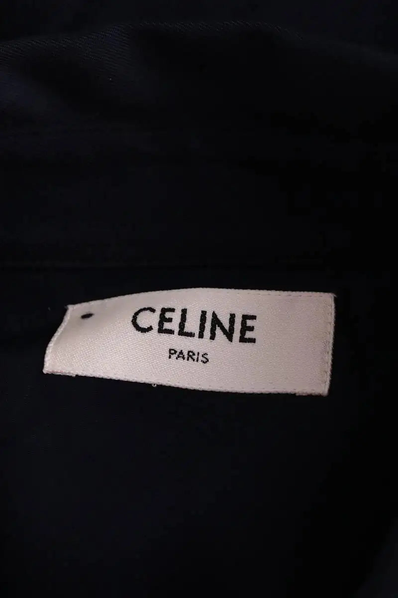 Chemise Celine Bleu en Synthétique