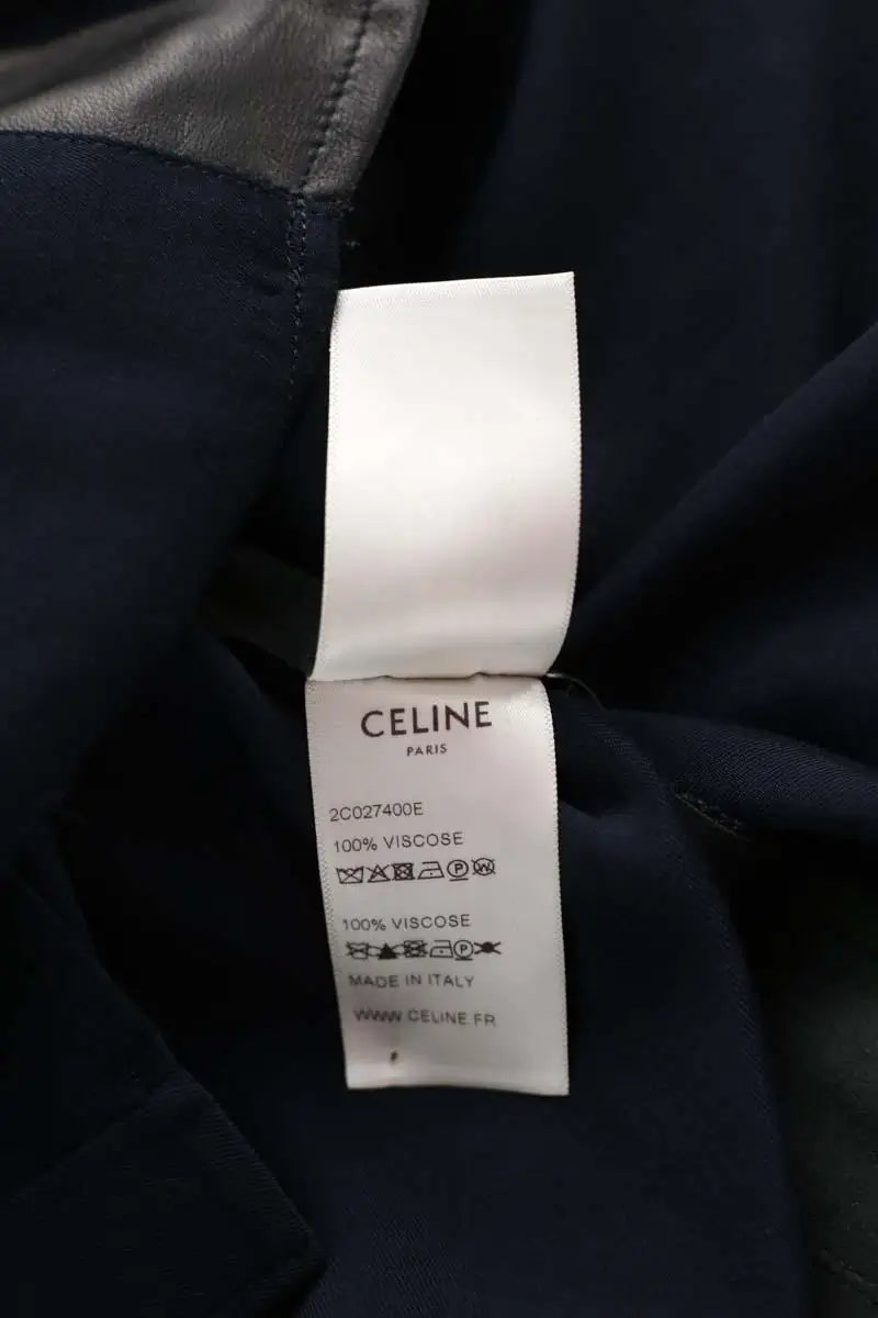 Chemise Celine Marine en Viscose