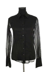 Chemise Chloé Noir en Coton, taille S - Seconde Main