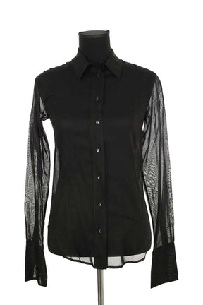 Chemise Chloé Noir en Coton, taille S - Seconde Main