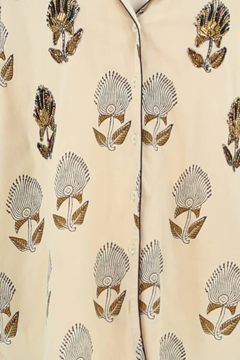Chemise Chloé Stora Beige en Coton