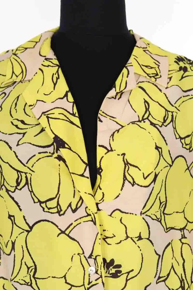 Chemise Chloé Stora Claire Jaune en Viscose