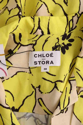 Chemise Chloé Stora Claire Jaune en Viscose