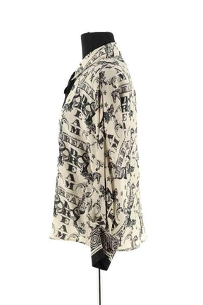 Chemise Claudie Pierlot Beige en Soie