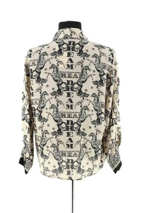 Chemise Claudie Pierlot Beige en Soie