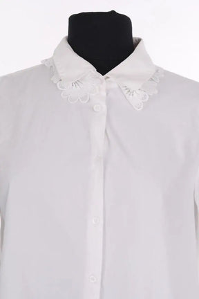 Chemise Claudie Pierlot Blanc en Coton