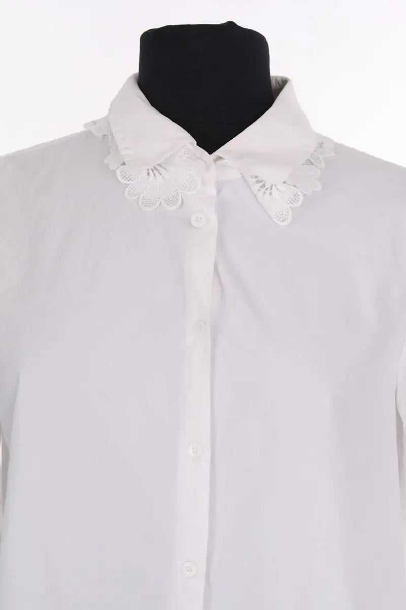 Chemise Claudie Pierlot Blanc en Coton