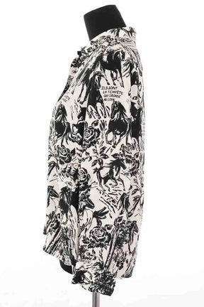 Chemise Claudie Pierlot Blanc en Soie