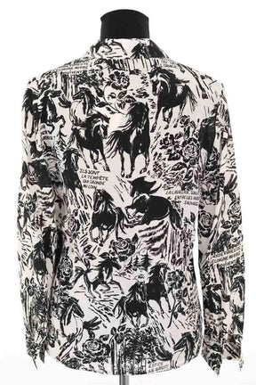 Chemise Claudie Pierlot Blanc en Soie