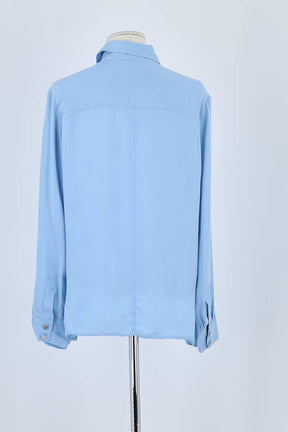 Chemise Claudie Pierlot Bleu en Coton