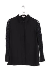 Chemise Claudie Pierlot Noir en Synthétique, taille S - Seconde Main