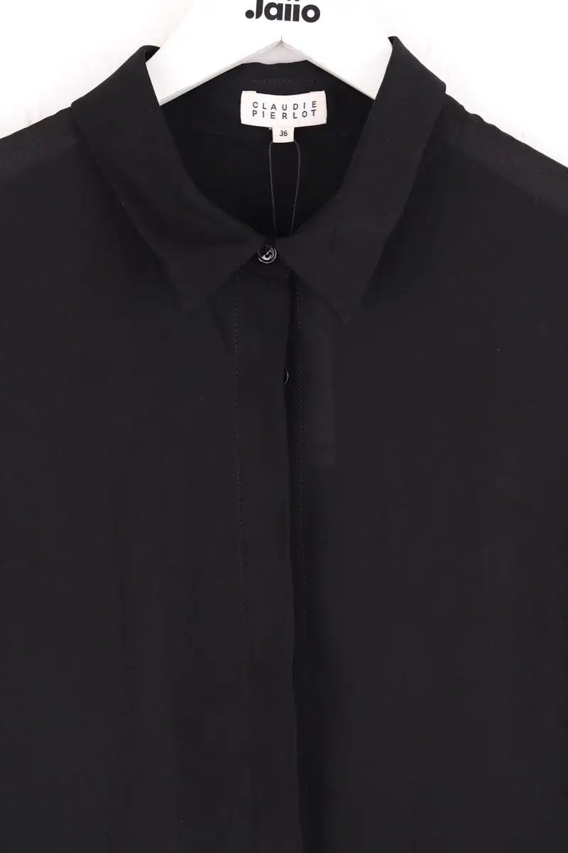 Chemise Claudie Pierlot Noir en Synthétique