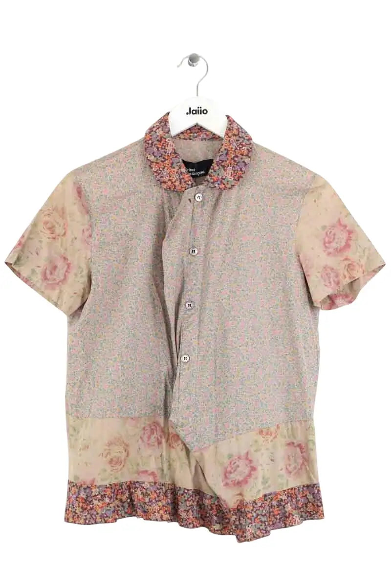 Chemise Comme Des Garçons Gris en Coton, taille S - Seconde Main
