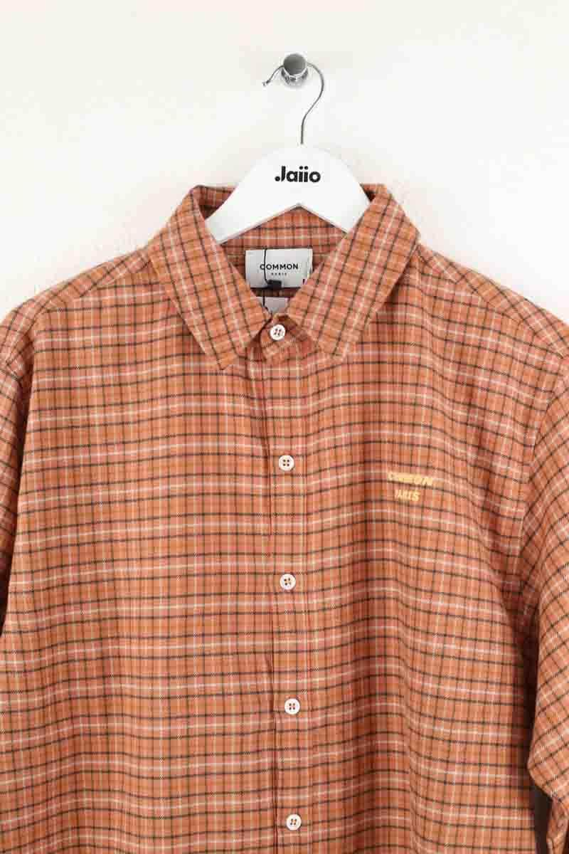 Chemise Common Paris Orange en Laine