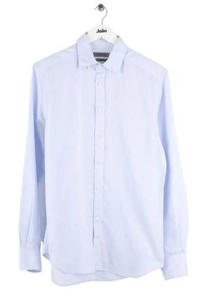 Chemise Corneliani Bleu en Coton, taille M - Seconde Main