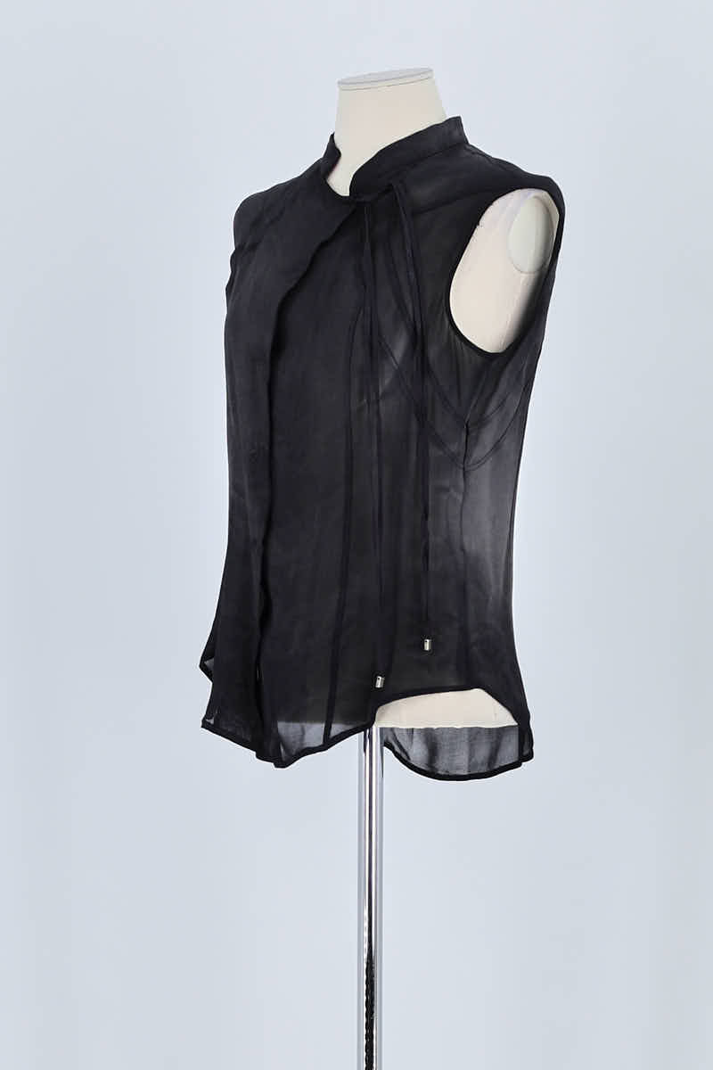 Chemise Costume National Noir en Viscose