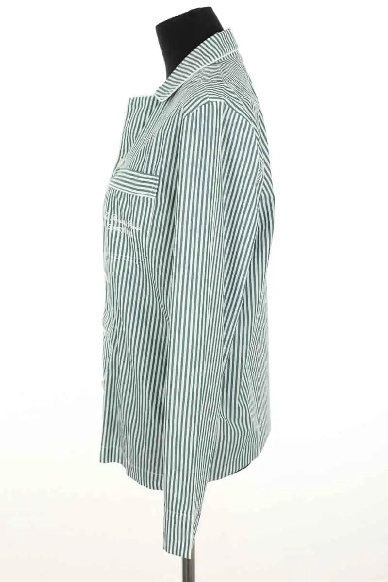 Chemise de pyjama Sporty & Rich Vert en Coton