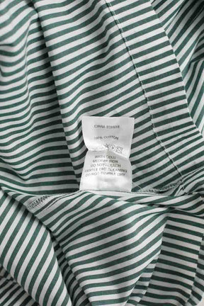 Chemise de pyjama Sporty & Rich Vert en Coton