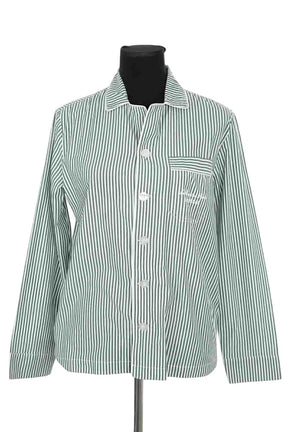 Chemise de pyjama Sporty & Rich Vert en Coton, taille XS - Seconde Main