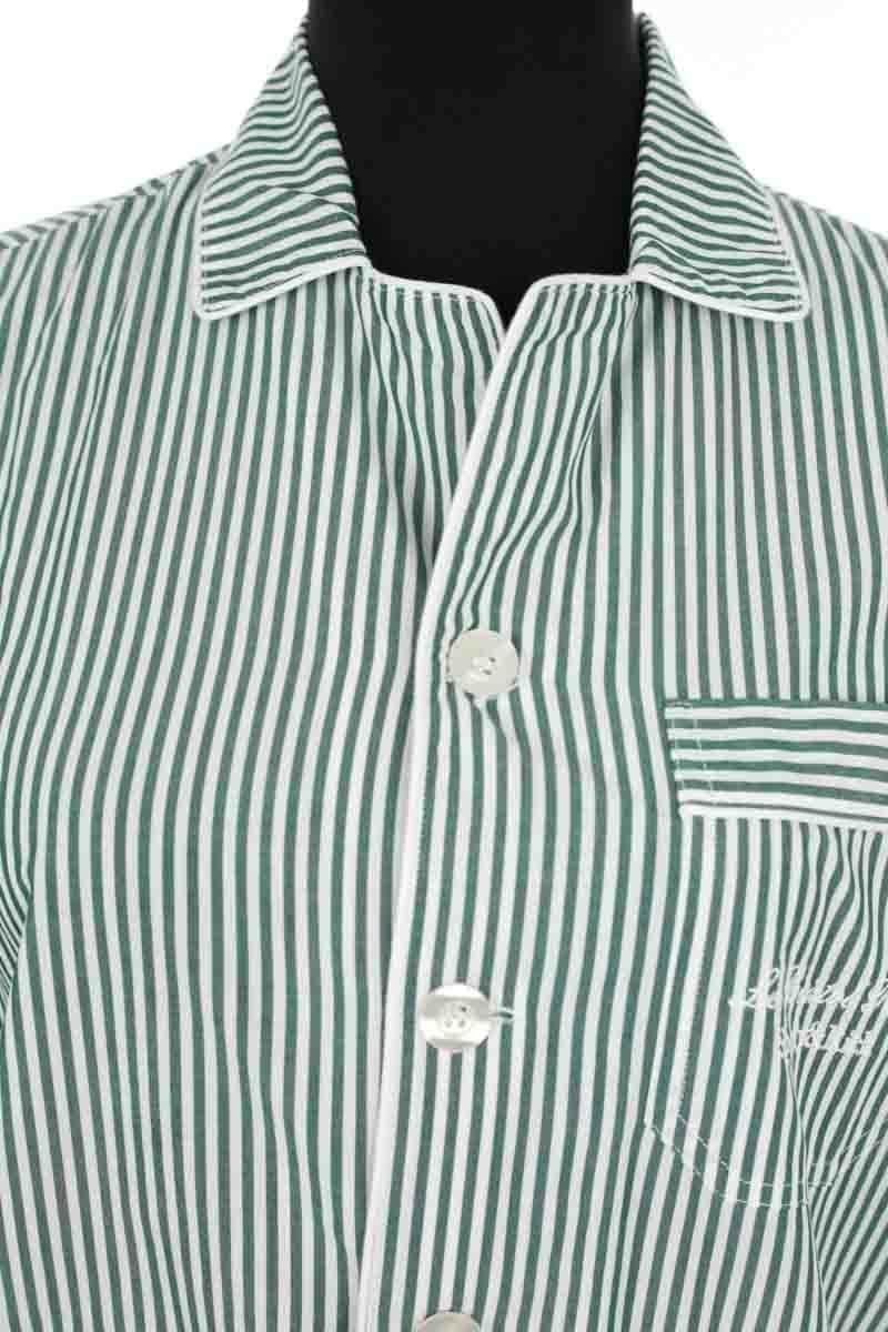 Chemise de pyjama Sporty & Rich Vert en Coton
