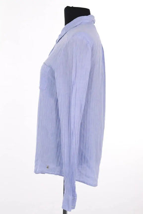 Chemise Des Petits Hauts Bleu en Coton