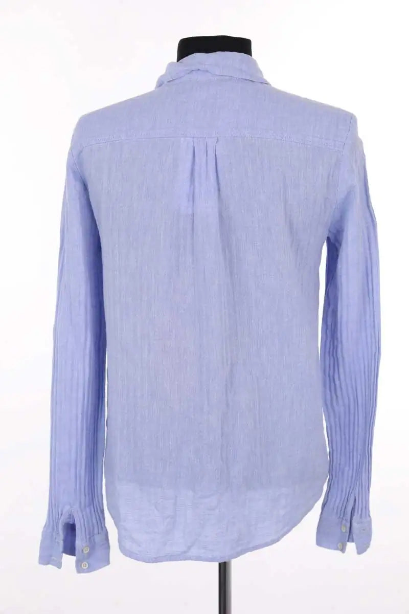 Chemise Des Petits Hauts Bleu en Coton