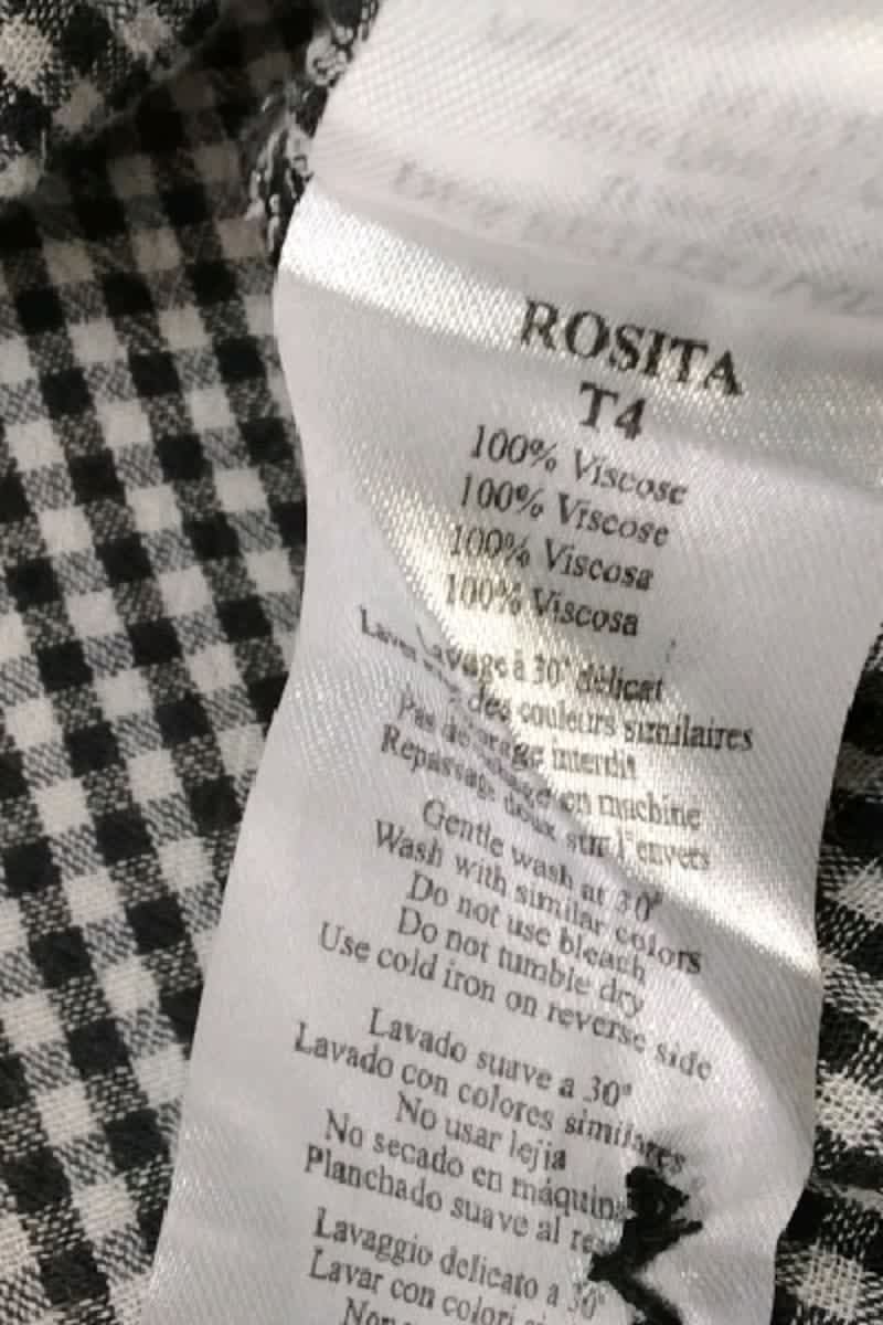 Chemise Des Petits Hauts Noir en Viscose